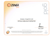 Certifikát Zumba Gold